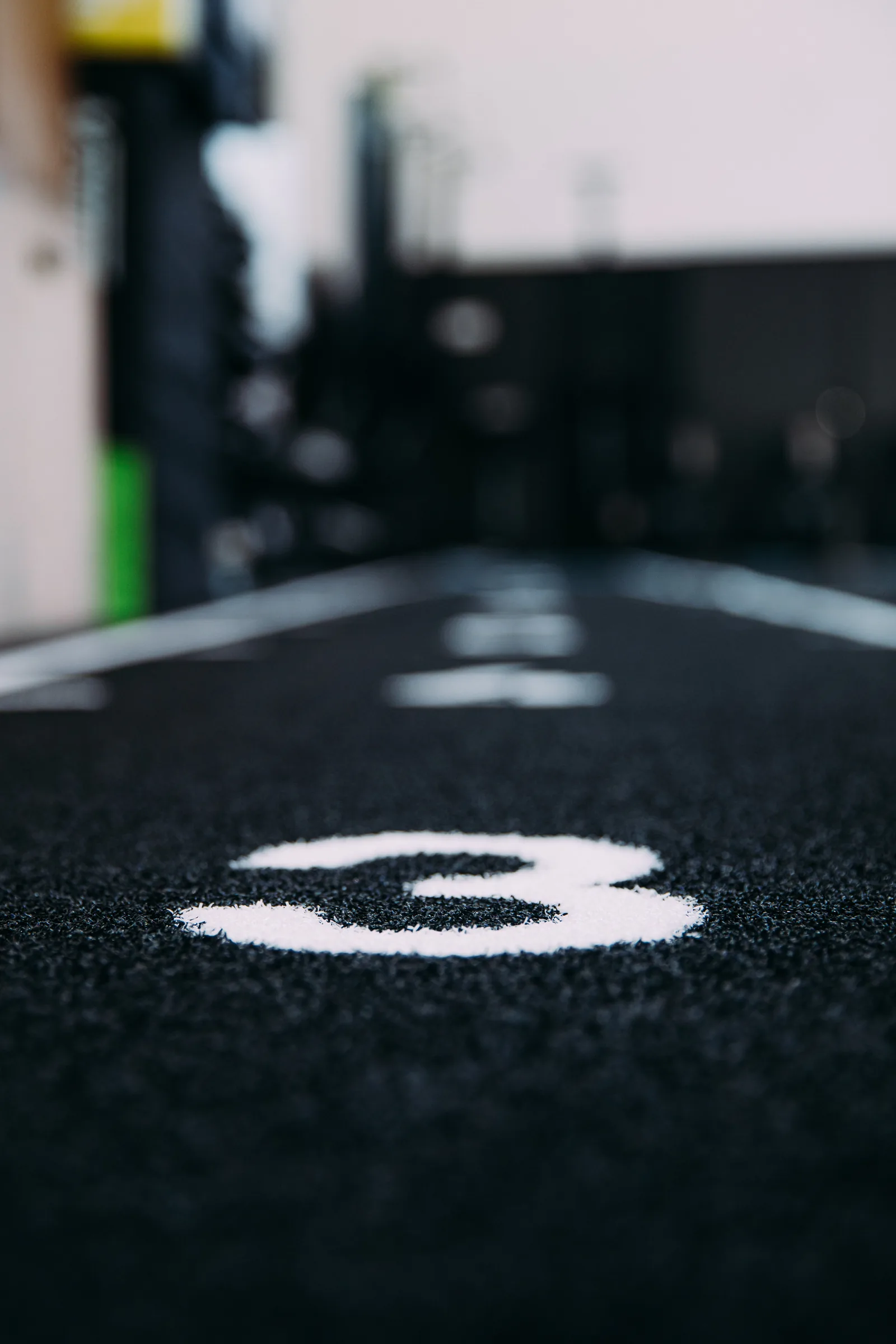 Laufbahn im Trainingsbereich des Athletikzentrums