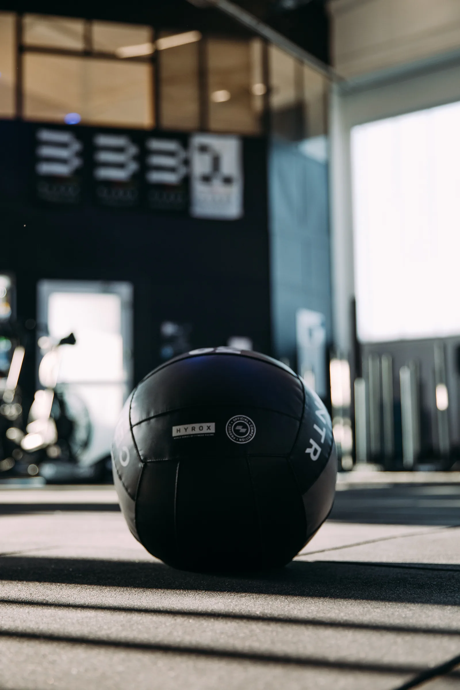 Slam Ball im Trainingsbereich des Athletikzentrums