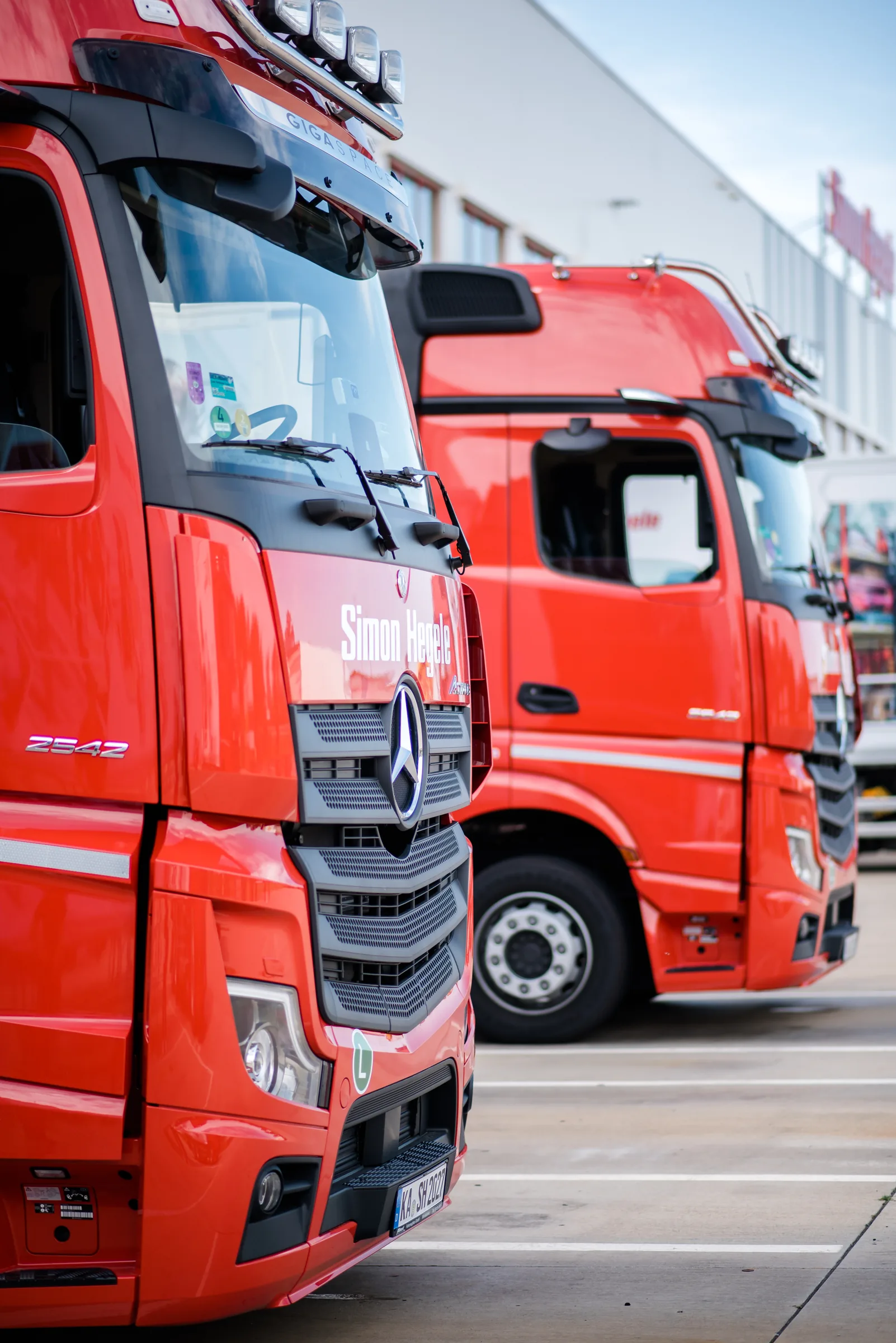Lkw-Fuhrpark von Simon Hegele