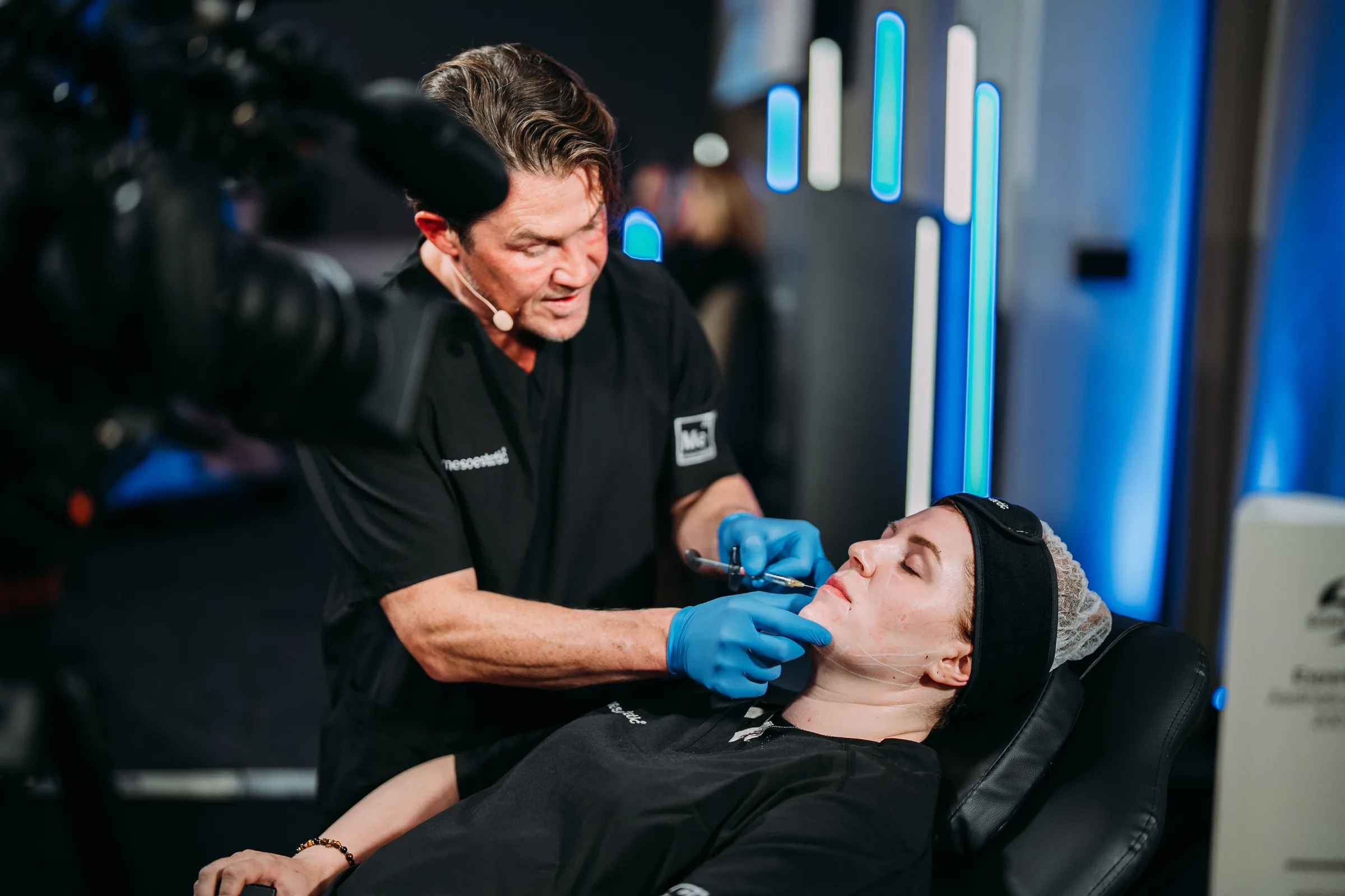 Live-Behandlung beim Sonewa connectoMe Event